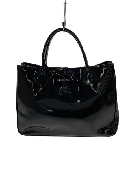 LONGCHAMP(ロンシャン) / ハンドバッグ/エナメル/BLK | 中古品の販売 