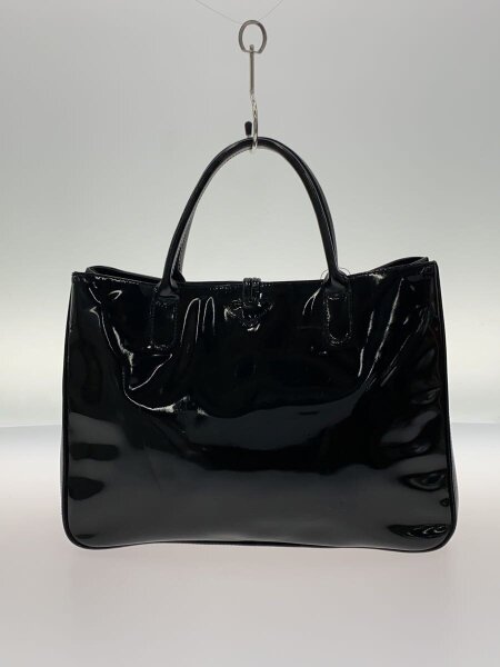 LONGCHAMP(ロンシャン) / ハンドバッグ/エナメル/BLK | 中古品の販売 