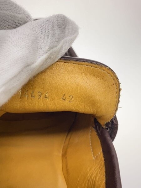 GUCCI(グッチ) / GGシマ/ビットローファー/42/ブラウン/レザー | 中古