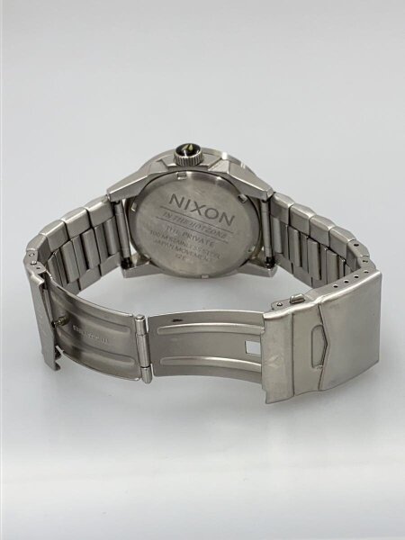NIXON 腕時計 ステンレス シルバー ブラック NIXON(ニクソン) / 腕時計/アナログ/ステンレス/ブラック/シルバー/THE