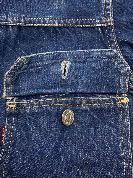 Levi's(リーバイス) / 50s/VT/507/XX/革パッチ期/実寸36位/デニム/ボタ