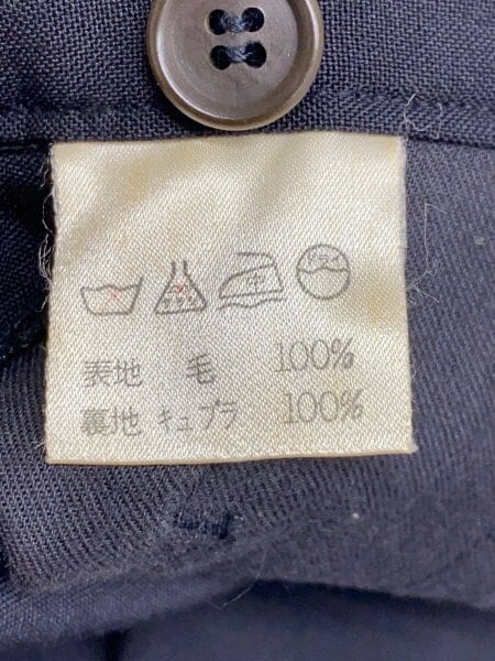 ISSEY MIYAKE MEN(イッセイミヤケメン) / 80s/筆タグ/ボトム/M/ウール