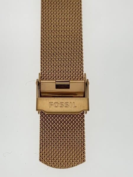 FOSSIL(フォッシル) / クォーツ腕時計/アナログ/--/WHT/GLD | 中古品の
