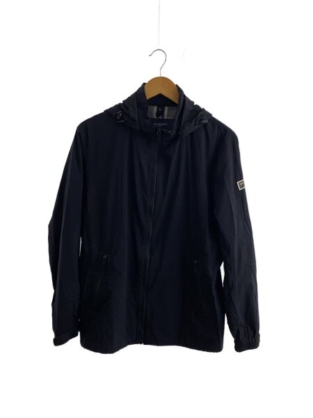 バーバリーゴルフ 撥水加工プルオーバーナイロンジャケット ブラック M