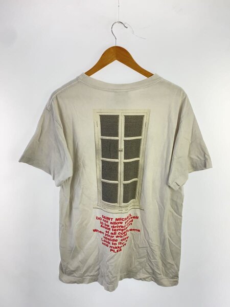 SAINT MICHAEL(セントマイケル) / Tシャツ/L/コットン/ホワイト/SM-S21 