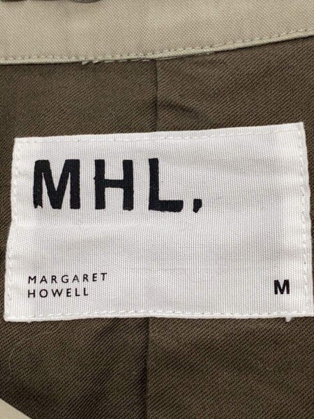 MHL.(エムエイチエル) / ステンカラーコート/M/コットン/KHK/596