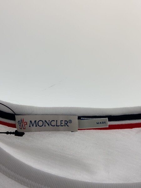 MONCLER / Tシャツ/M/コットン/ホワイト/B10918000600 MONCLER(モンクレール) / Tシャツ/M/コットン/ホワイト/B10918000600