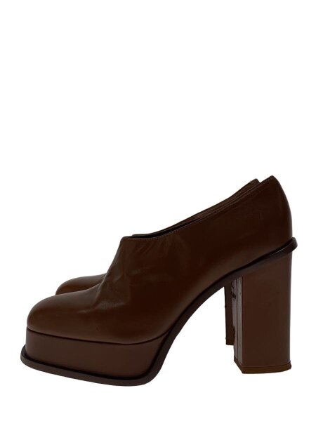 CELINE / ヒールパンプス/ブーティ/ブーツ/36.5/ブラウン/レザー// CELINE(セリーヌ) / ヒールパンプス/ブーティ/ブーツ/36.5/ブラウン
