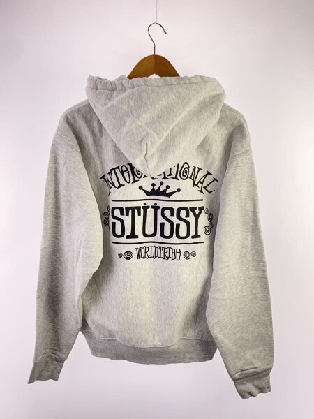 STUSSY(ステューシー) / ジップパーカー/M/コットン/グレー// | 古着の 