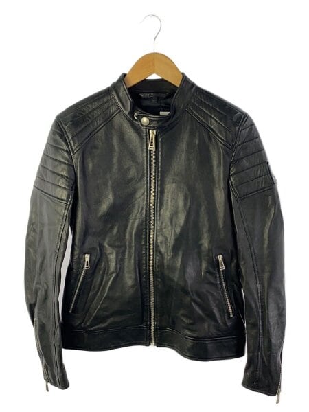 Belstaff(ベルスタッフ) / シングルライダースジャケット/46/羊革/BLK 