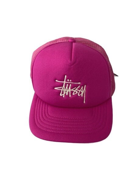 STUSSY(ステューシー) / メッシュキャップ/--/ピンク/無地/メンズ