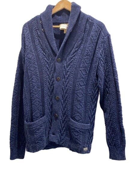Denim & Supply Ralph Lauren / カーディガン(厚手)/S/ウール/NVY/総柄 Denim & Supply Ralph Lauren(デニムアンドサプライラルフローレン