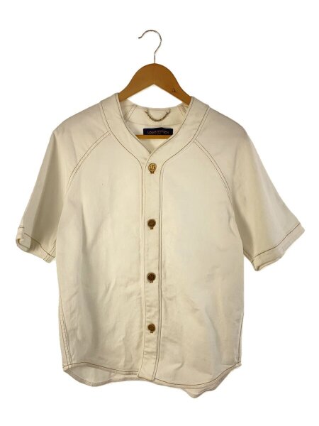 LOUIS VUITTON(ルイヴィトン) / 22SS/半袖シャツ/S/コットン/WHT/総柄 