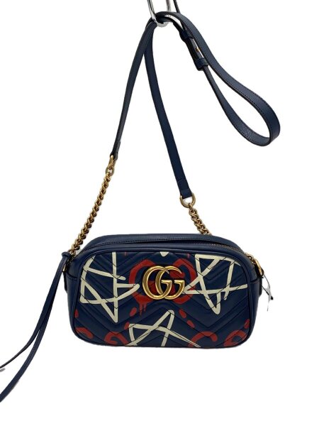GUCCI(グッチ) / チェーン・ショルダーバッグ_GGマーモント_ゴースト_ 