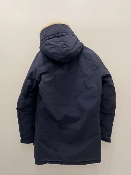 Woolrich / ダウンジャケット/M/ナイロン/NVY/無地/PO004453-PR000441/A PARKA Woolrich(ウールリッチ) / ダウンジャケット/M/ナイロン/NVY/無地