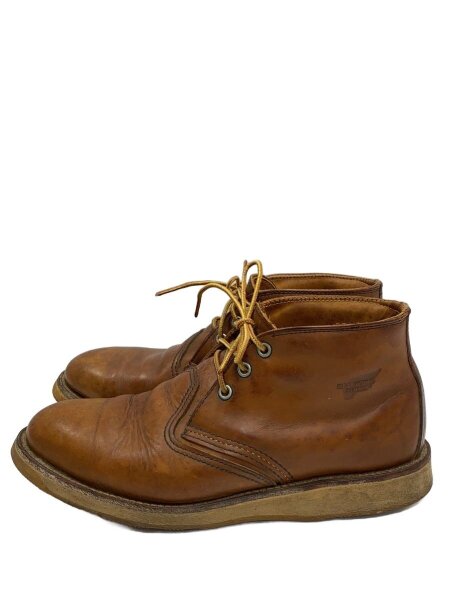 レッドウィング　ワークチャッカブーツ　3140 サイズ10.5 ソール交換済み RED WING(レッドウィング) / ワークチャッカブーツ/42/BRW/レザー/3140