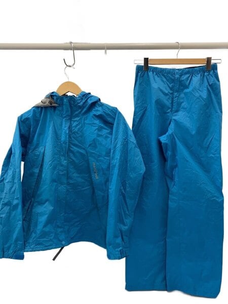 mont-bell レインウェア 上下セット mont-bell HDBR.レインウェア L ブルー 上下セット mont-bell HDBR