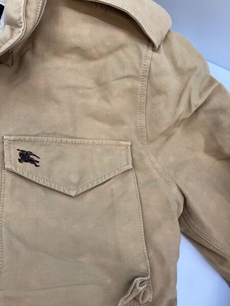 BURBERRY BLUE LABEL / ボアジャケット/L/ポリエステル/CML/FCK01-516-40 BURBERRY BLUE LABEL(バーバリーブルーレーベル) / ボアジャケット/L