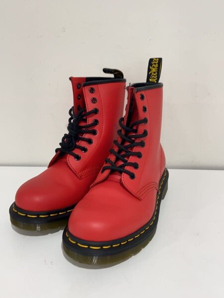 Dr.Martens / 1460/8ホールブーツ/レースアップブーツ/UK3/RED/24614636 Dr.Martens(ドクターマーチン) / 1460/8ホールブーツ/レースアップ