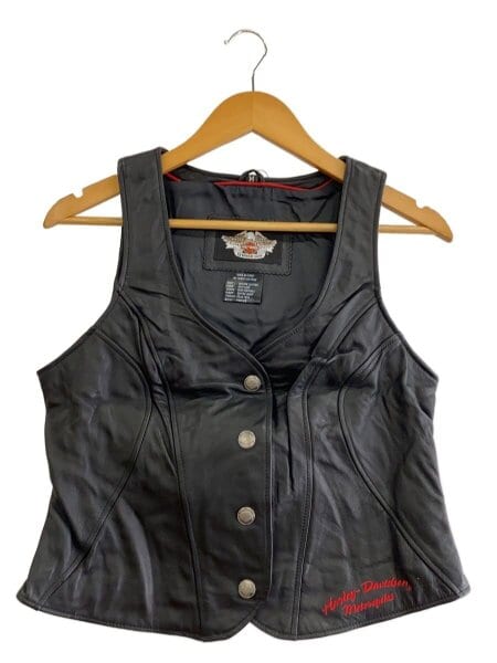 HARLEY DAVIDSON(ハーレーダヴィッドソン) / ベスト/--/レザー/BLK
