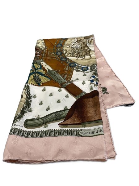 HERMES(エルメス) / カレ90/ナポレオン/スカーフ/シルク/総柄
