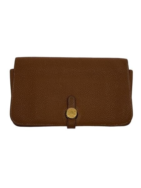 HERMES(エルメス) / ドゴン デュオ GM ウォレット/長財布/レザー 