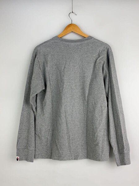 A BATHING APE(アベイシングエイプ) / 長袖Tシャツ/M/コットン 