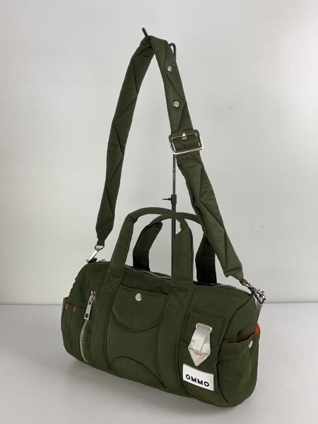 ※期間限定値下げ【完売品】OMMO 2WAY CIRCLE BOSTON BAG OMMO(オーエムエムオー) / 2way circle boston bag/グリーン/無地