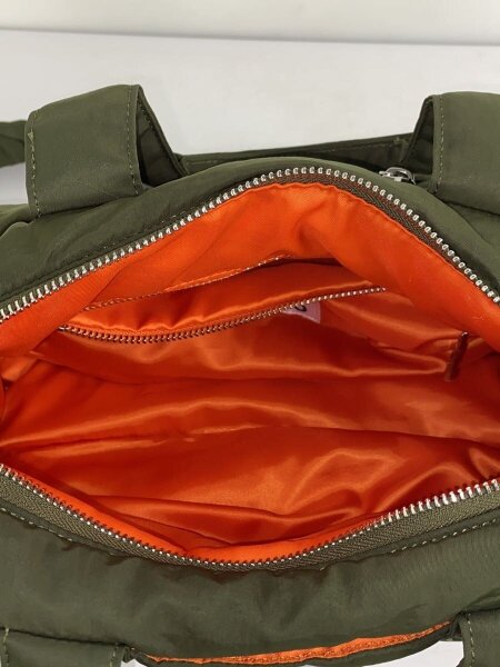 ※期間限定値下げ【完売品】OMMO 2WAY CIRCLE BOSTON BAG OMMO(オーエムエムオー) / 2way circle boston bag/グリーン/無地
