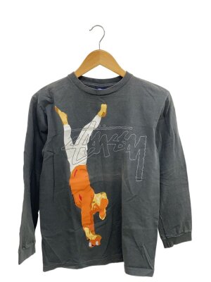 STUSSY(ステューシー) / ワッフル/長袖Tシャツ/M/コットン/PNK 