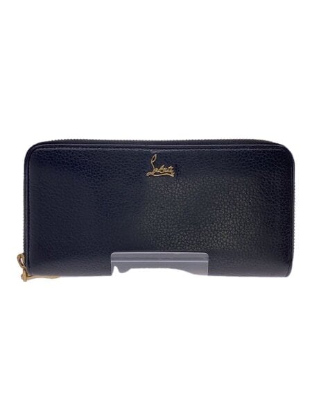 Christian Louboutin(クリスチャンルブタン) / 長財布/レザー/BLK/無地 