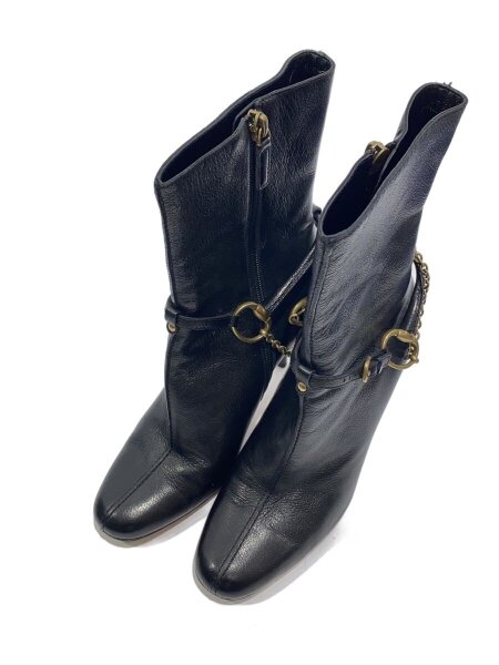 GUCCI(グッチ) / ブーツ/26cm/BLK/115065 | 中古品の販売・通販なら 