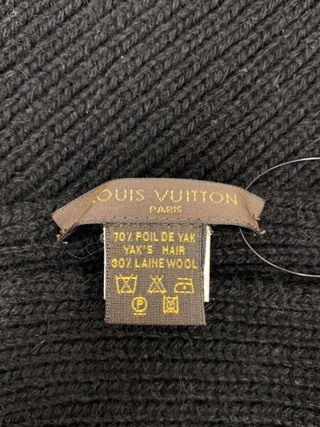 LOUIS VUITTON(ルイヴィトン) / マフラー/--/BLK/メンズ// | 中古品の