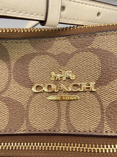 COACH(コーチ) / ショルダーバッグ/レザー/BRW/総柄/C1554 | 中古品の