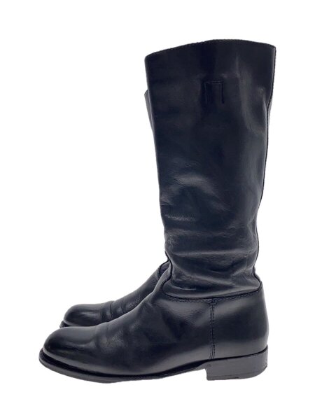 GUCCI(グッチ) / レザーミドル丈ブーツ/39.5/BLK/使用感有 | 中古品の  