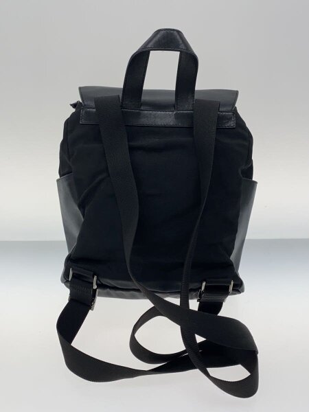 GUCCI(グッチ) / シルバー金具/キャンバス/リュック/ナイロン/BLK 