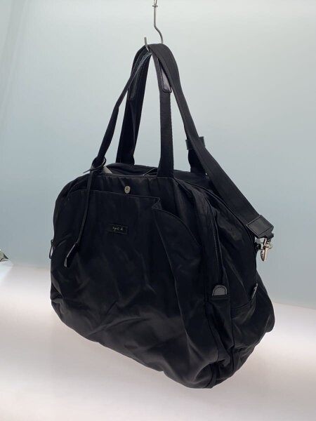【未使用】agnes b アニエスベー ボストンバッグ ナイロン ブラック agnes b.(アニエスベー) / ボストンバッグ/ナイロン/BLK// | 中古品の
