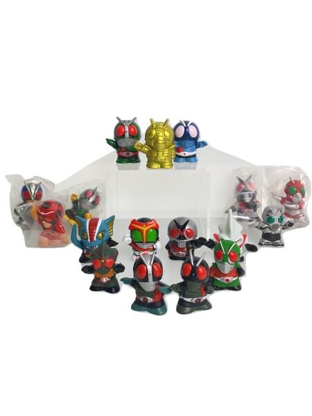 仮面ライダーキッズ まとめ売り ゆび人形 48体セット ミニフィギュア 指人形] 昭和ライダー キッズまとめ 平成レトロ | 中古トイ・ホビーの