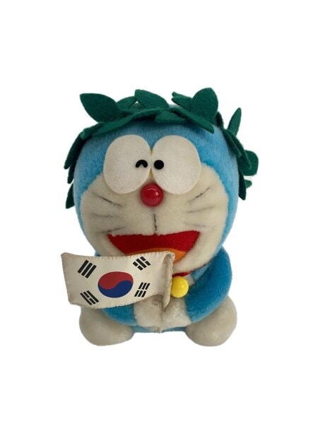ぬいぐるみ ドラえもん ワールドフラッグ 韓国 平成レトロ | 中古トイ