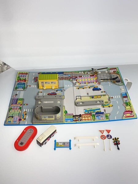 TOMY(トミー) / トミカ/ハンディ立体マップ 駅前ロータリー/三菱ふそう