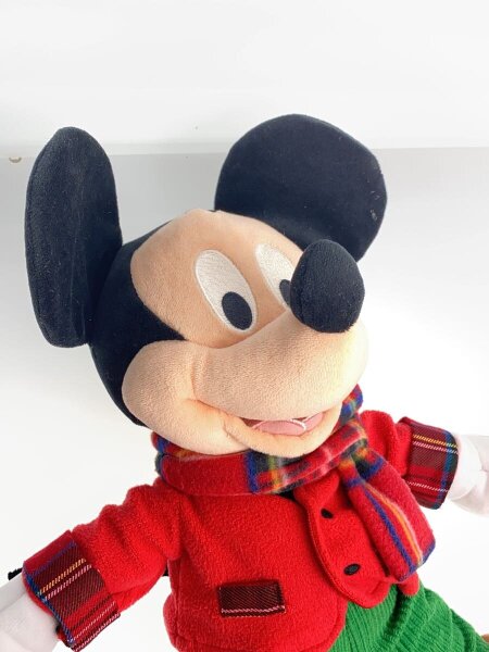 ぬいぐるみミッキー&ミニー クリスマス マフラー 2012年ディズニー