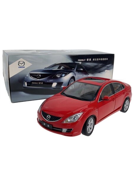 MAZDA(マツダ) / ミニカー/マツダ MAZDA6 左ハンドル RED/MAZDA6 睿翼