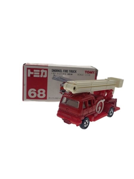 トミカ 1:110 いすゞ シュノーケル 消防車 #68 赤箱赤文字 T/T | 中古