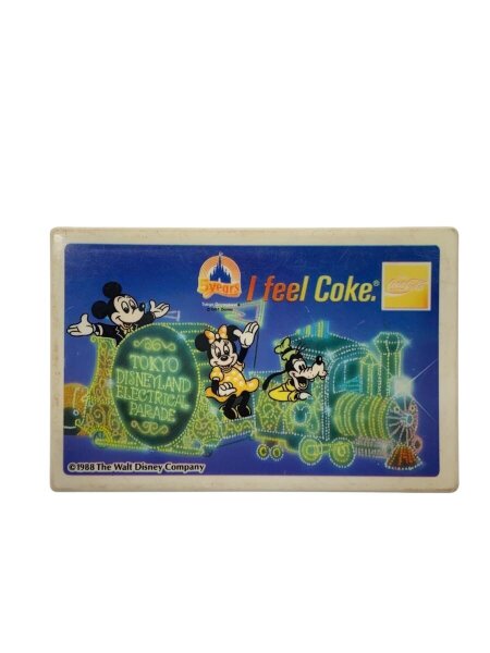 コカ・コーラ カセットテープケース 1988 東京ディズニーランド5周年