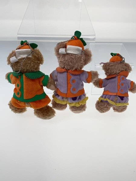 ダッフィー&シェリーメイ ぬいぐるみバッジ&ストラップ 3点set