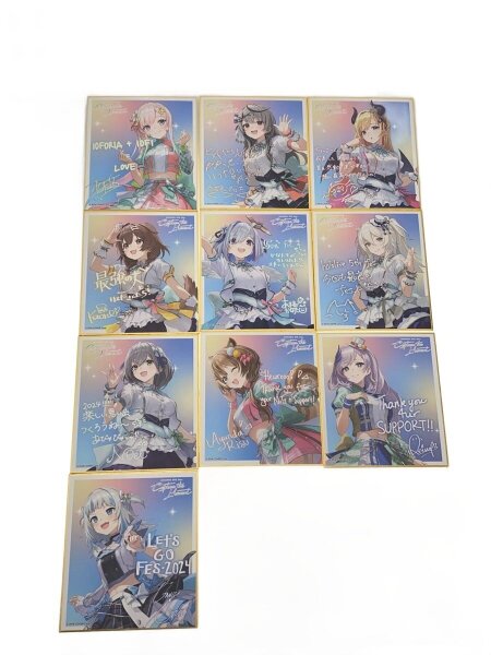 ホロライブ hololive 5th fes. メッセージ色紙 まとめ売り | 中古トイ