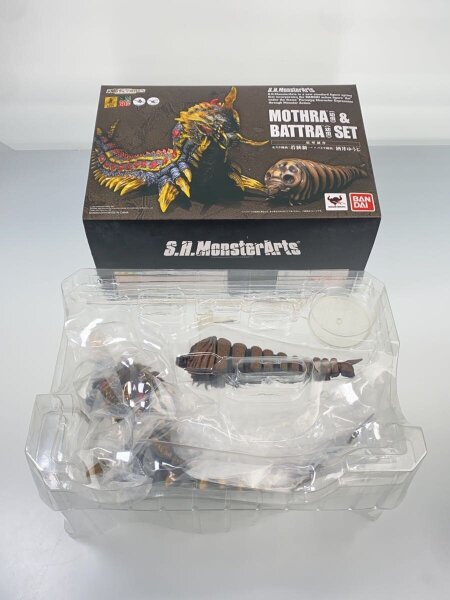 S.H.MonsterArts モスラ(幼虫)＆バトラ(幼虫) 魂ウェブ商店 | 中古トイ