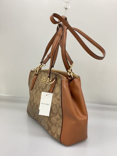 COACH(コーチ) / シグネチャー2wayショルダーバッグ/ハンドバッグ/PVC 