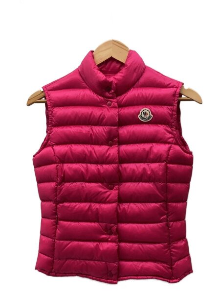 MONCLER(モンクレール) / liane gilet/ダウンベスト/XS/ナイロン/PNK 