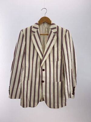 GUCCIストライプ テーラードジャケット(46)used GUCCIのテーラードジャケット検索結果|古着・中古品の通販サイト